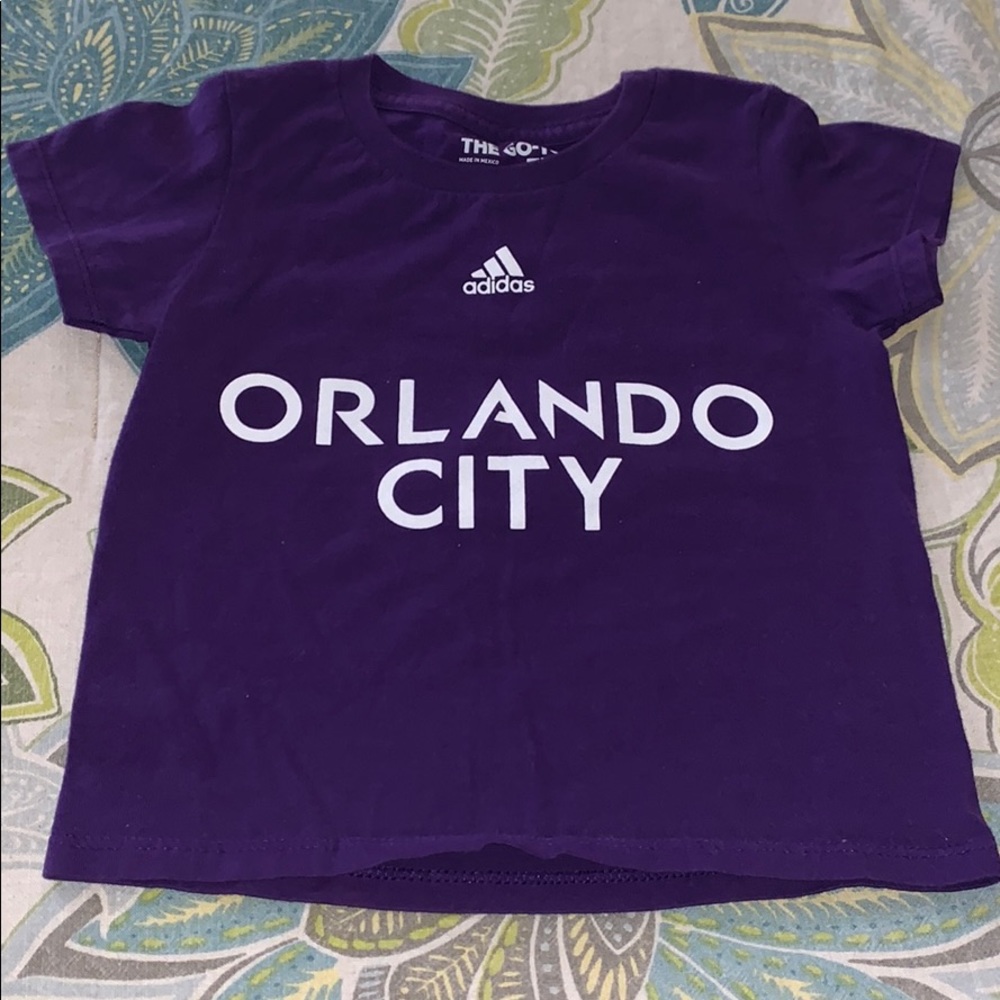 COPY - NWOT ORLANDO CITY 2T SHIRT (PURPLE & WHITE)